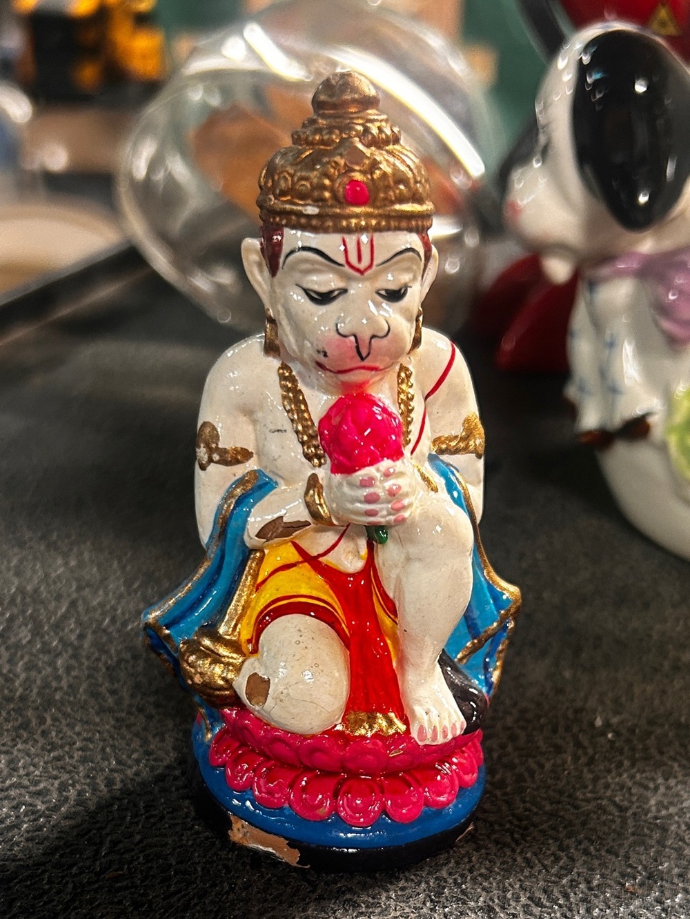 Hanuman Hand Painted Murti
